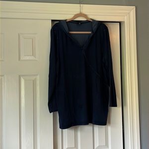 J Jill purejill oversized surplus hooded top